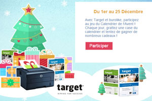 Avec Target et Burolike, c'est Noël avant l'heure !