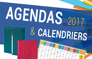 Catalogue agendas et calendriers 2017