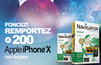 Remportez 200 iPhone® X avec Navigator !