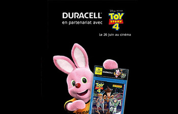 Duracell Toy Story 4 – Obtenez des pack d’images